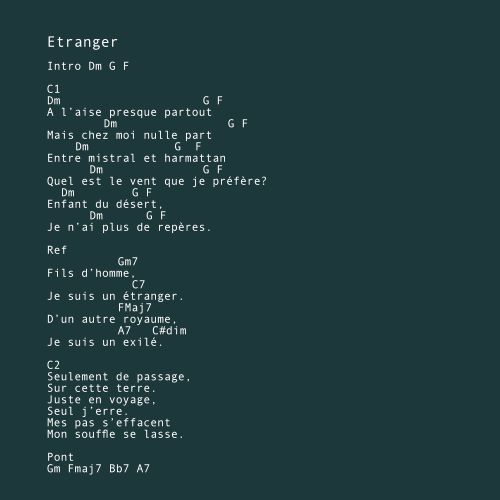 Etranger